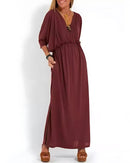 Vestido Ivy - Decote em V | Super Fresco e Solto - Vintage (Verão 2026)