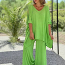 Conjunto Esplendor™ em Malha de Viscose Premium com toque sedoso