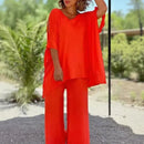 Conjunto Esplendor™ em Malha de Viscose Premium com toque sedoso